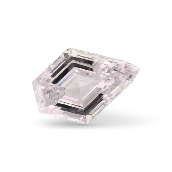 0.40 Carat Faint Pink Shield Diamond SI1 GIA