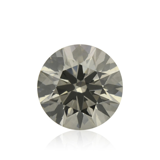 0,41 Karat Fancy Gray runder Diamant SI1 GIA