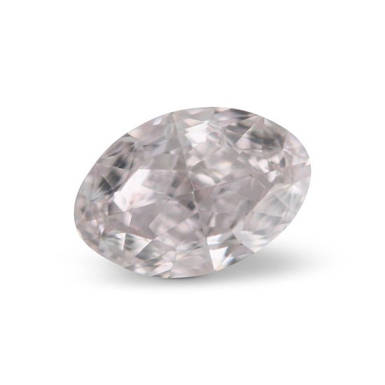 0.41 Carat Light Pink Oval Diamond VS2 GIA
