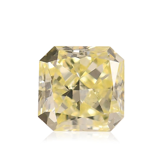0.43 Carat Fancy Light Yellow Radiant Diamond (VS2)