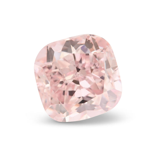 0.44 Carat Fancy Pink Cushion Diamond VS2 GIA