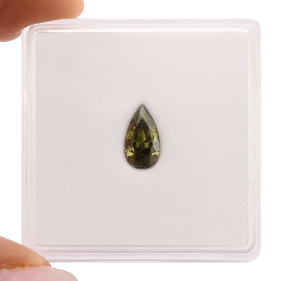 0.45 Carat Chameleon Pear Diamond VS2 GIA