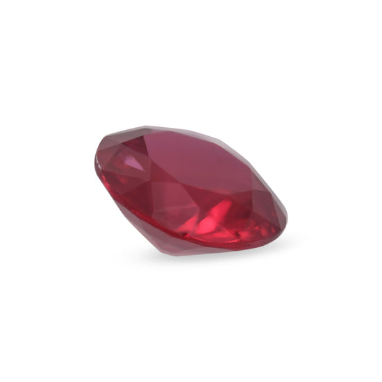 0.48 Carat Red MOZAMBIQUE Round Ruby