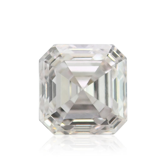 0.49 Carat Light Pinkish Brown Asscher Diamond VS2 GIA