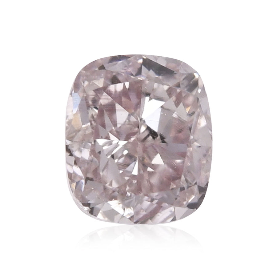 0.50 Carat Fancy Light Brown Pink Cushion Diamond SI1 GIA