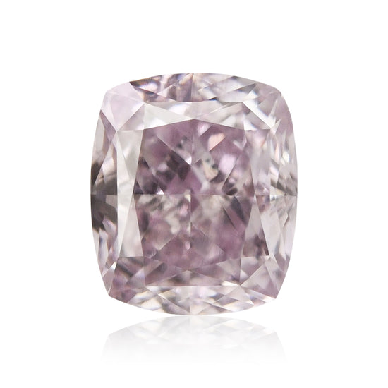Diamante a cuscino da 0,50 carati Fancy Light Purplish Pink SI1 GIA