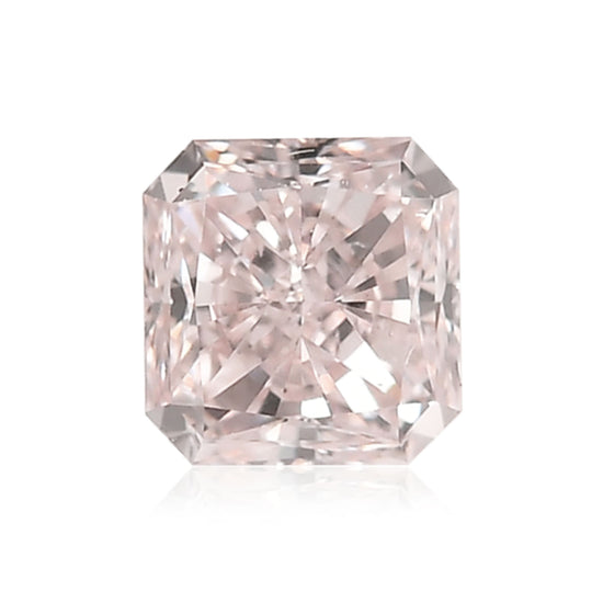 0.50 Carat Very Light Pink Radiant Diamond SI2 GIA