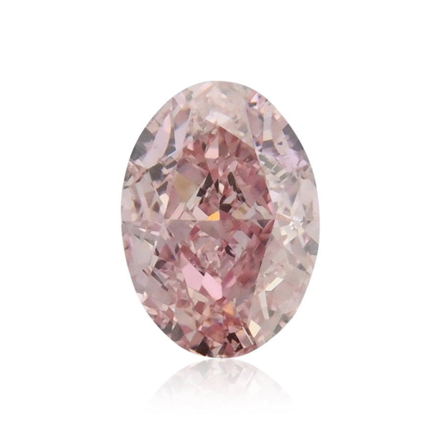 0,50 Karat Fancy Intense Pink Ovaler Diamant VS2 GIA