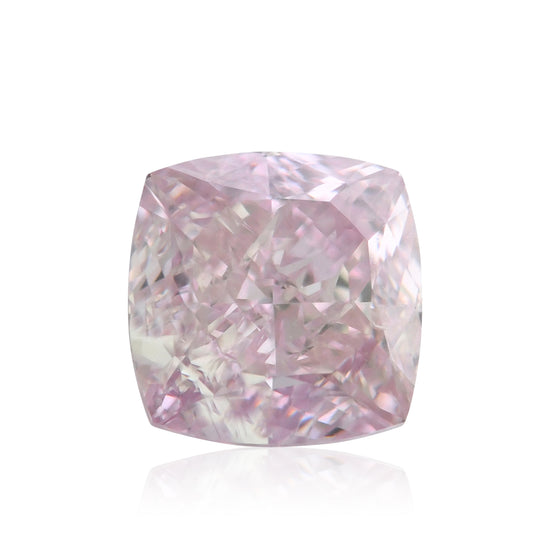 0.50 Carat Fancy Purplish Pink Cushion Diamond VS2 GIA
