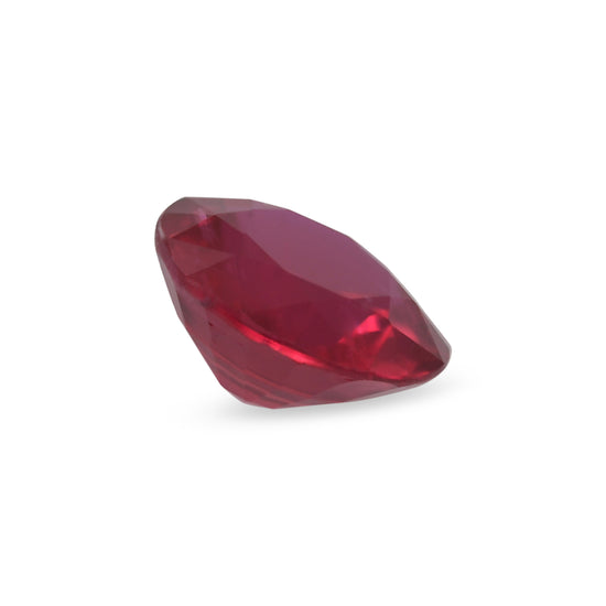 0.50 Carat Red MOZAMBIQE Round Ruby