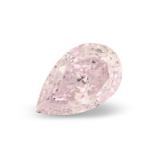 0.51 Carat Fancy Light Purplish Pink Pear Diamond VS1 GIA