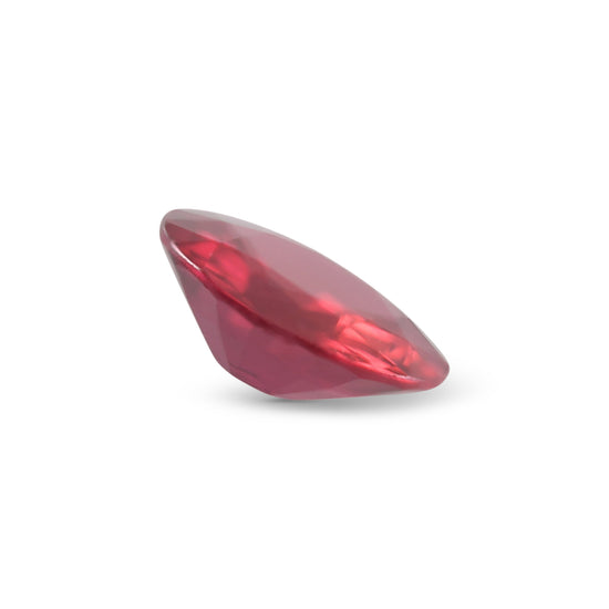 0.51 Carat Red MOZAMBIQUE Round Ruby