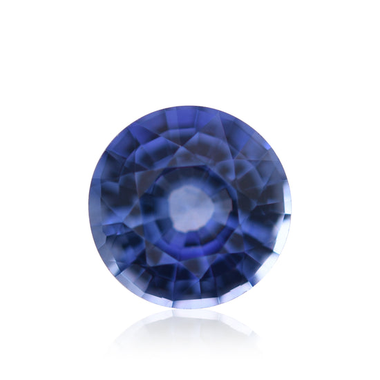 0.51 Carat Blue SRI LANKAN Round Sapphire