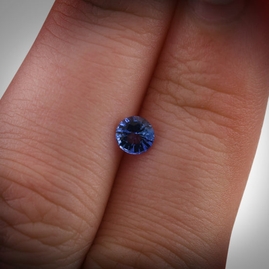 0.51 Carat Blue SRI LANKAN Round Sapphire