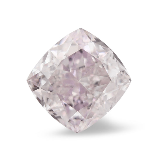 0.52 Carat Fancy Light Purplish Pink Cushion Diamond SI2 GIA