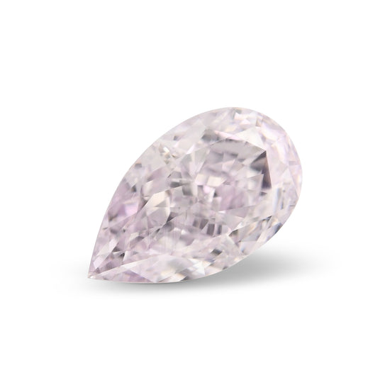 Diamante a Pera Rosa Chiaro da 0.52 Carati VS2 GIA