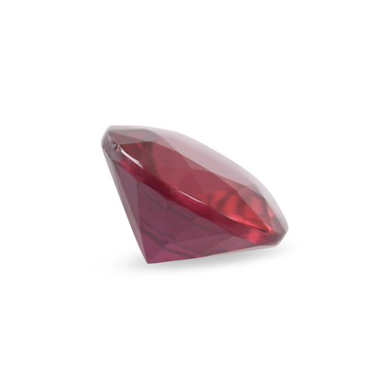 0.52 Carat Red MOZAMBIQUE Round Ruby
