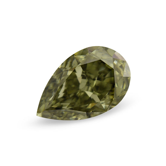 0.54 Carat Chameleon Pear Diamond VS1 GIA