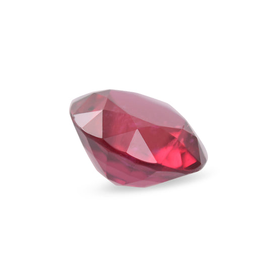 0.54 Carat Red MOZAMBIQUE Round Ruby