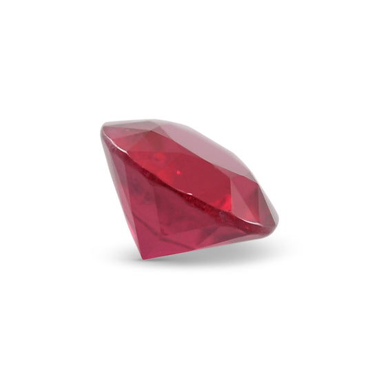 0.54 Carat Red MOZAMBIQUE Round Ruby