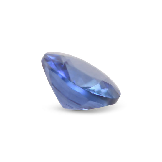 0.55 Carat Blue SRI LANKAN Round Sapphire