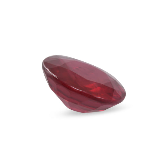 0.56 Carat Red MOZAMBIQUE Round Ruby