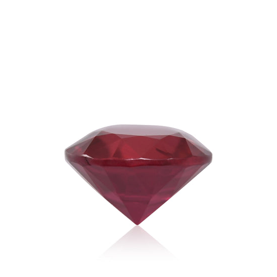 0.56 Carat Red MOZAMBIQUE Round Ruby