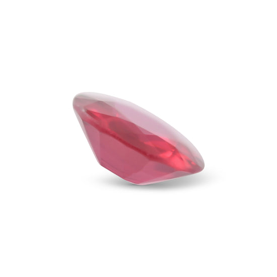 0.56 Carat Red MOZAMBIQUE Round Ruby