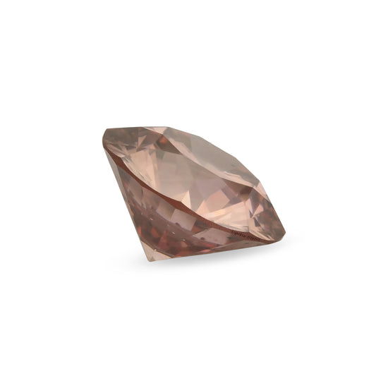 0.57 Karat Fancy Deep Brownish Orangy Pink runder Diamant SI1 GIA