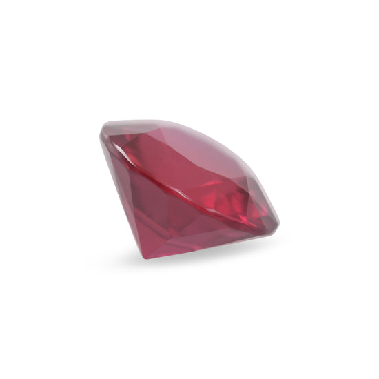 0.58 Carat Red MOZAMBIQUE Round Ruby