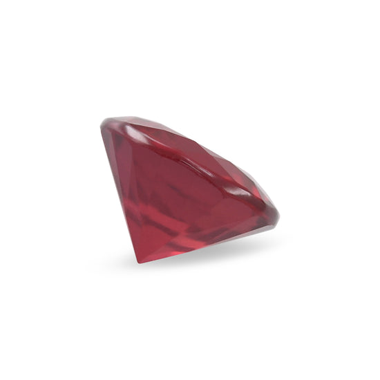 0.58 Carat Red MOZAMBIQUE Round Ruby