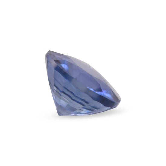 0,58 Karat Blauer SRI LANKAN Runder Saphir