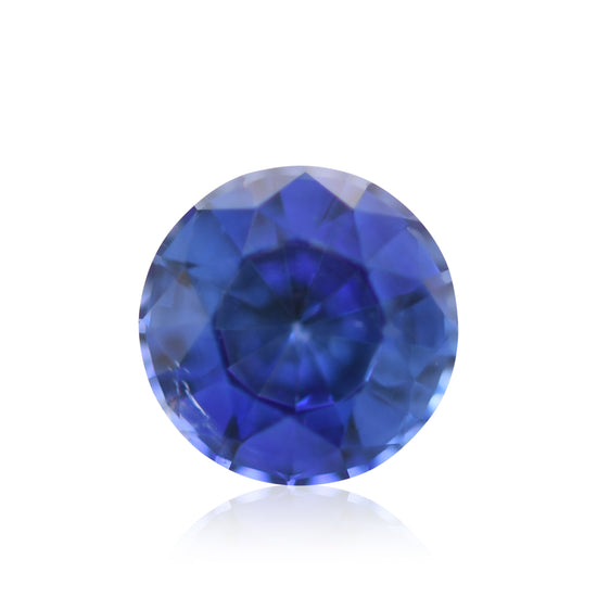 0.59 Carat Blue SRI LANKAN Round Sapphire