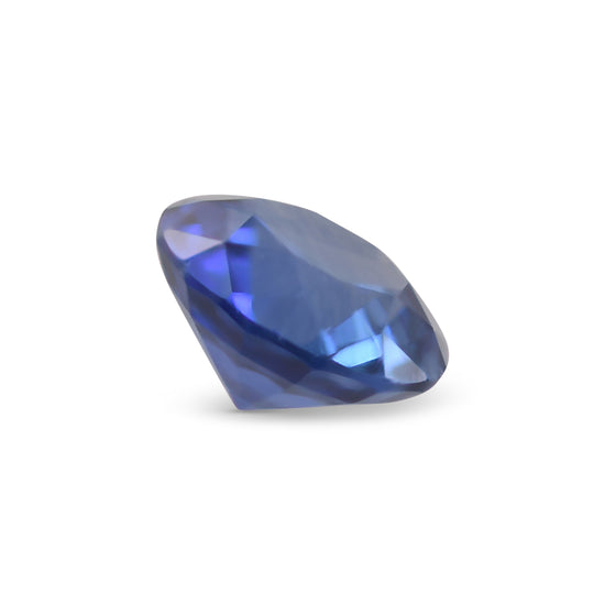 0.59 Carat Blue SRI LANKAN Round Sapphire