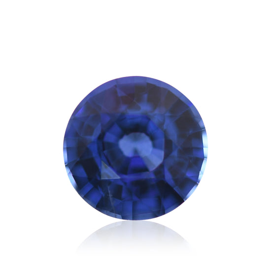 0.59 Carat Blue SRI LANKAN Round Sapphire