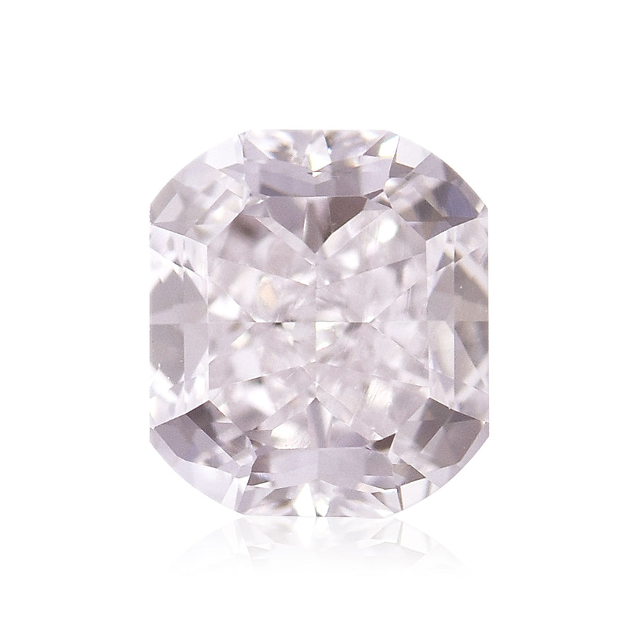 Diamante Radiante Rosa Tenue da 0,60 Carati VVS1 GIA
