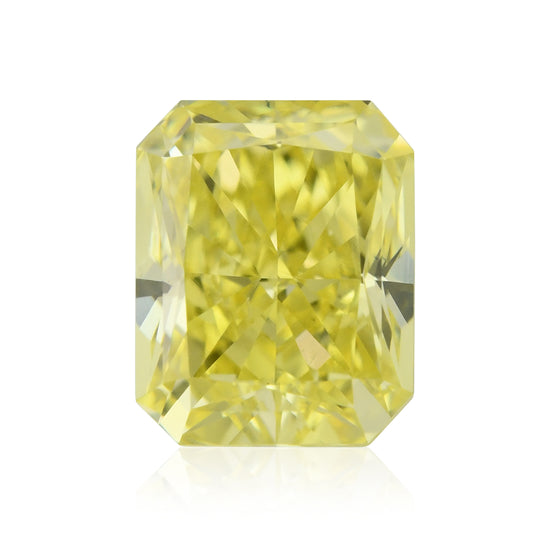 ماسة راديانت صفراء زاهية فاخرة بوزن 0.60 قيراط، درجة نقاء VS1، معتمدة من GIA