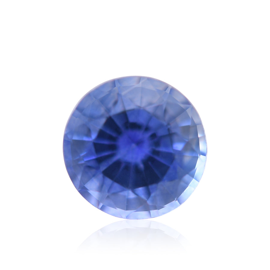 0.60 Carat Blue SRI LANKAN Round Sapphire