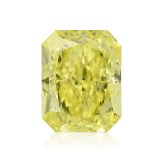 0,61 Karat Fancy Intense Yellow Radiant Diamant VS1 GIA