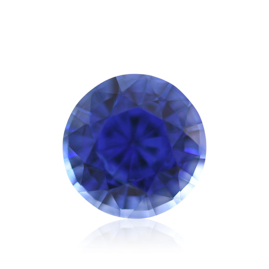 0.61 Carat Blue SRI LANKAN Round Sapphire