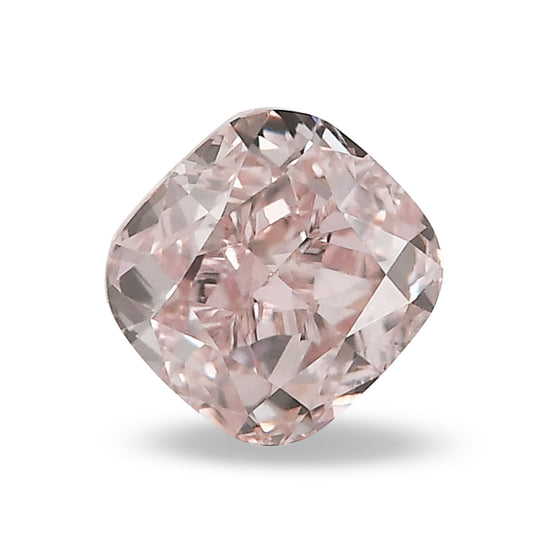 0.66 Carat Fancy Light Pink Cushion Diamond VS2 GIA