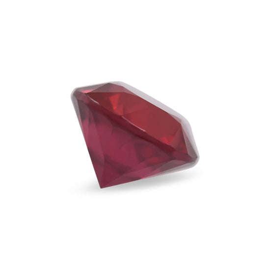 0.67 Carat Red MOZAMBIQUE Round Ruby