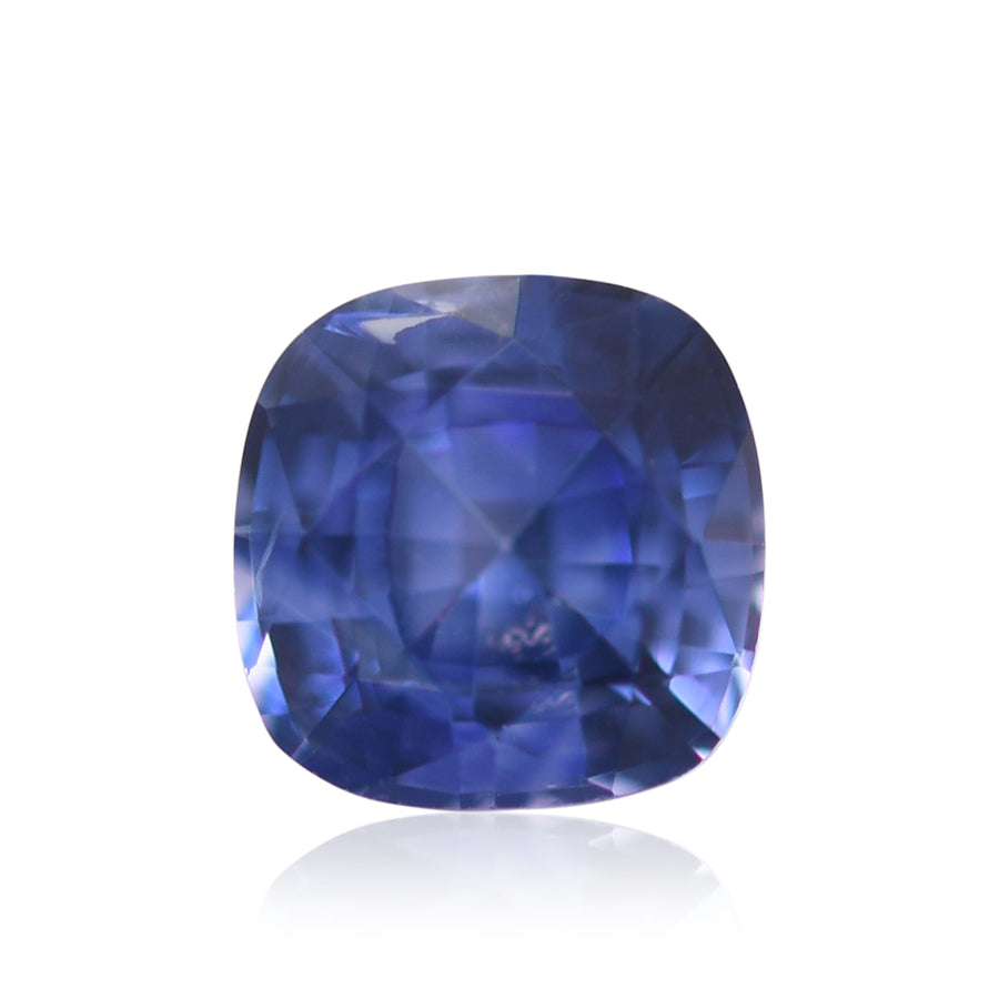 0.67 Carat Blue SRI LANKA Cushion Sapphire