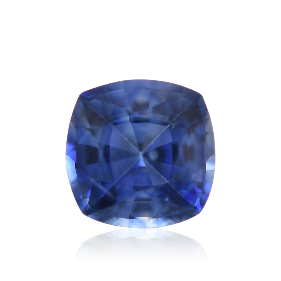 0.67 Carat Blue SRI LANKA Cushion Sapphire