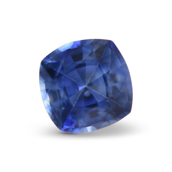 0.67 Carat Blue SRI LANKA Cushion Sapphire
