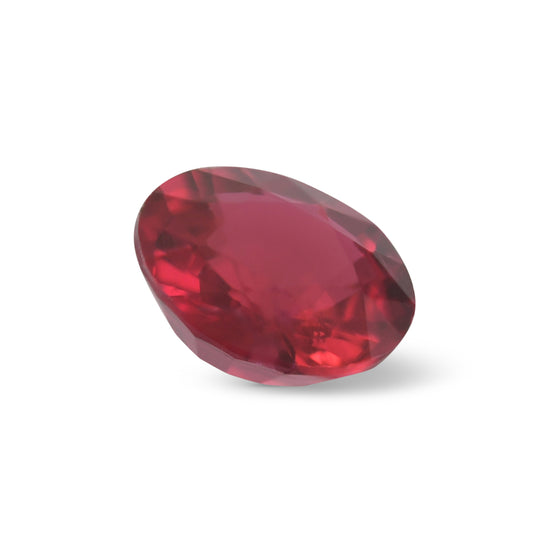 0.68 Carat Red MOZAMBIQUE Round Ruby