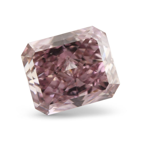 0.69 Carat Fancy Brown Pink Radiant Diamond VS1 GIA