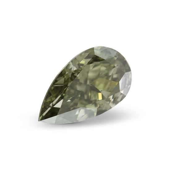 0.70 Carat Chameleon Pear Diamond VS2 GIA