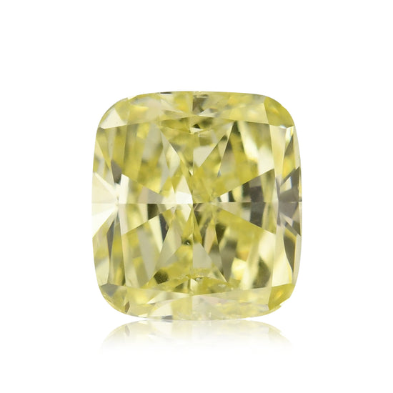 0,71 Karat Fancy Intense Yellow Kissenschliff Diamant SI1 GIA
