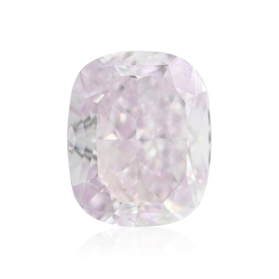 0.71 Carat Fancy Pinkish Purple Cushion Diamond VS2 GIA